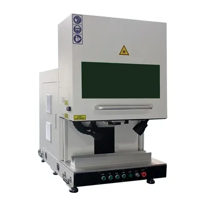 안전 밀폐형 파이버 레이저 마킹 머신